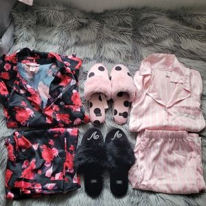 Victoria's Secret Satin Pajama Sets